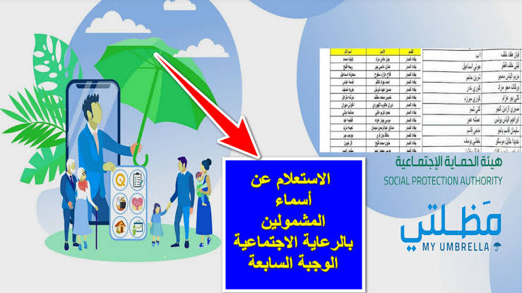 الآن spa.gov.iq رابط مباشر.. أسماء المشمولين بالرعاية الاجتماعية في العراق 2024 الوجبة السابعة عبر المنصة الإلكترونية مظلتى