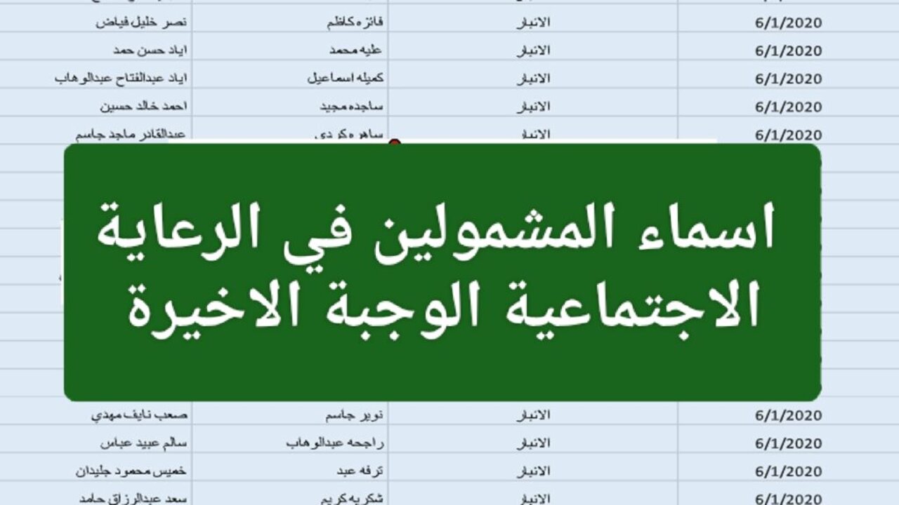 “شوف اسمك في قوائم المقبولين” كيفية الاستعلام عن أسماء الرعاية الاجتماعية الوجبة الأخيرة لعام 2025 عبر منصة مظلتي