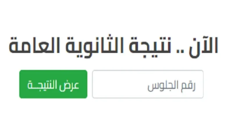 صدرت الآن.. نتيجة الثانوية العامة 2025 استعلم عنها برقم الجلوس عبر موقع وزارة التربية والتعليم