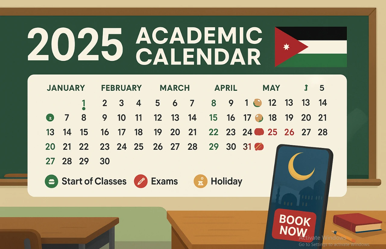وزارة التربية الأردنية تكشف عن تعديل مواعيد الامتحانات النهائيه 2025.. لهذا السبب